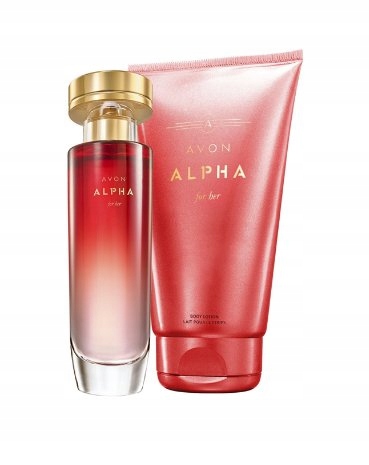 Zestaw Avon Alpha dla Niej BALSAM + WODA 50 ml