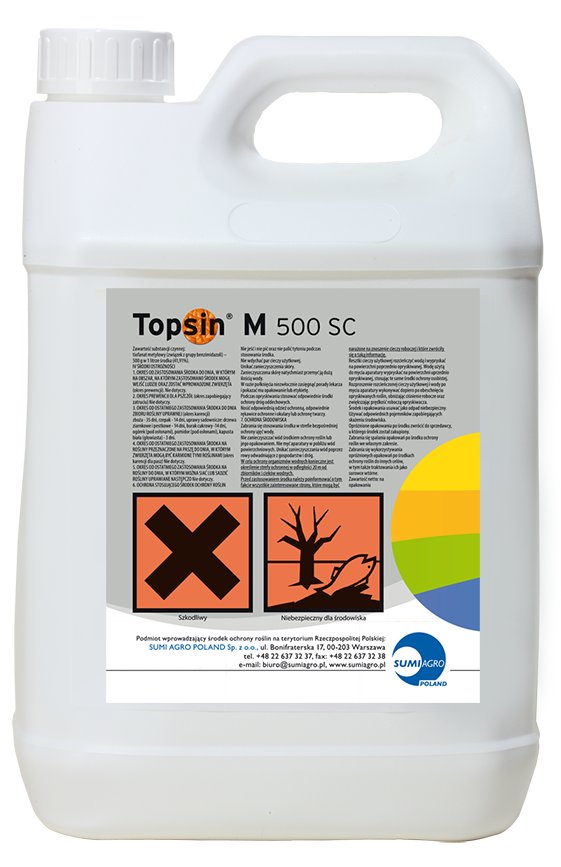 TOPSIN 500 SC 5 L. mączniak, grzyb, zaraza FV