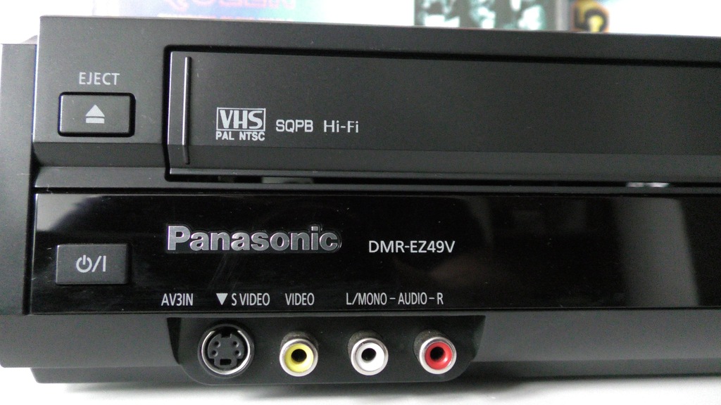 Nagrywarka Panasonic DMR-EZ49V DVD VCR VHS Combo - 7100915850
