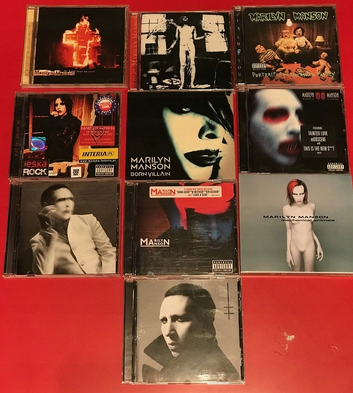 Marilyn Manson dyskografia 10 płyt CD