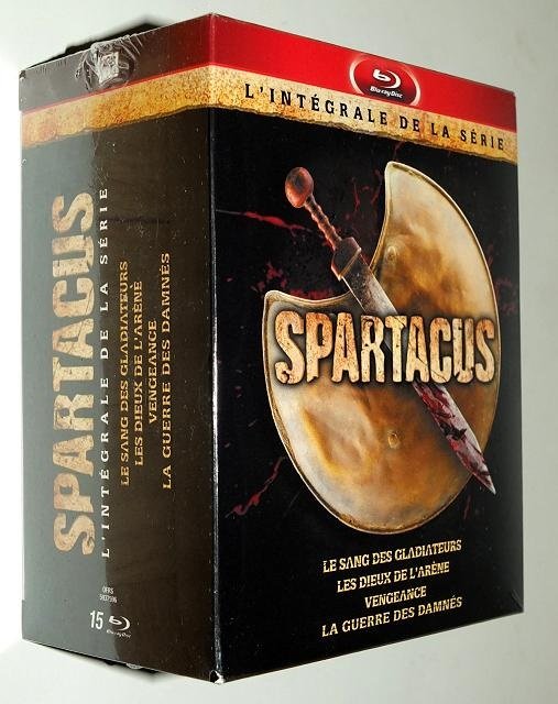 SPARTACUS / SPARTAKUS CAŁY SERIAL (15 x BLU-RAY)