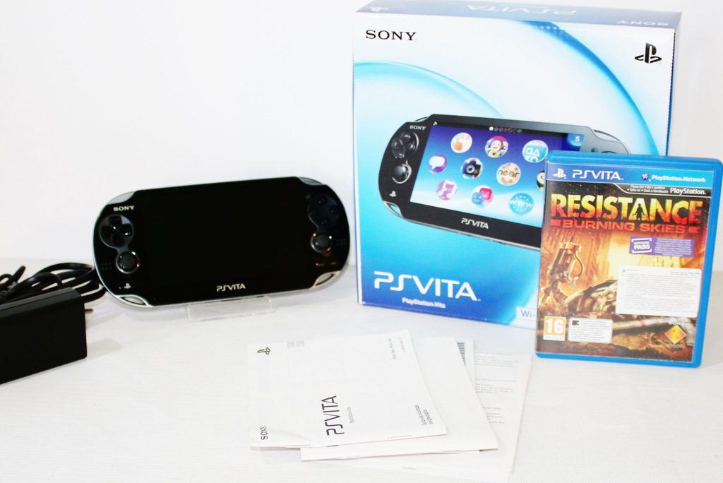 SONY PS VITA WIFI + 8GB + RESISTANCE GW !!! 7093206412 oficjalne