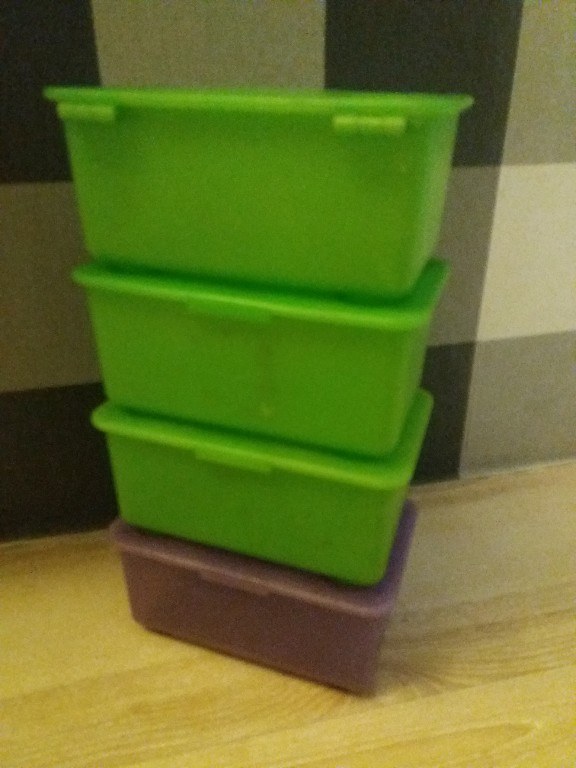 Купить Коробки-контейнеры Ikea Hagberg 4 шт.: отзывы, фото и ...