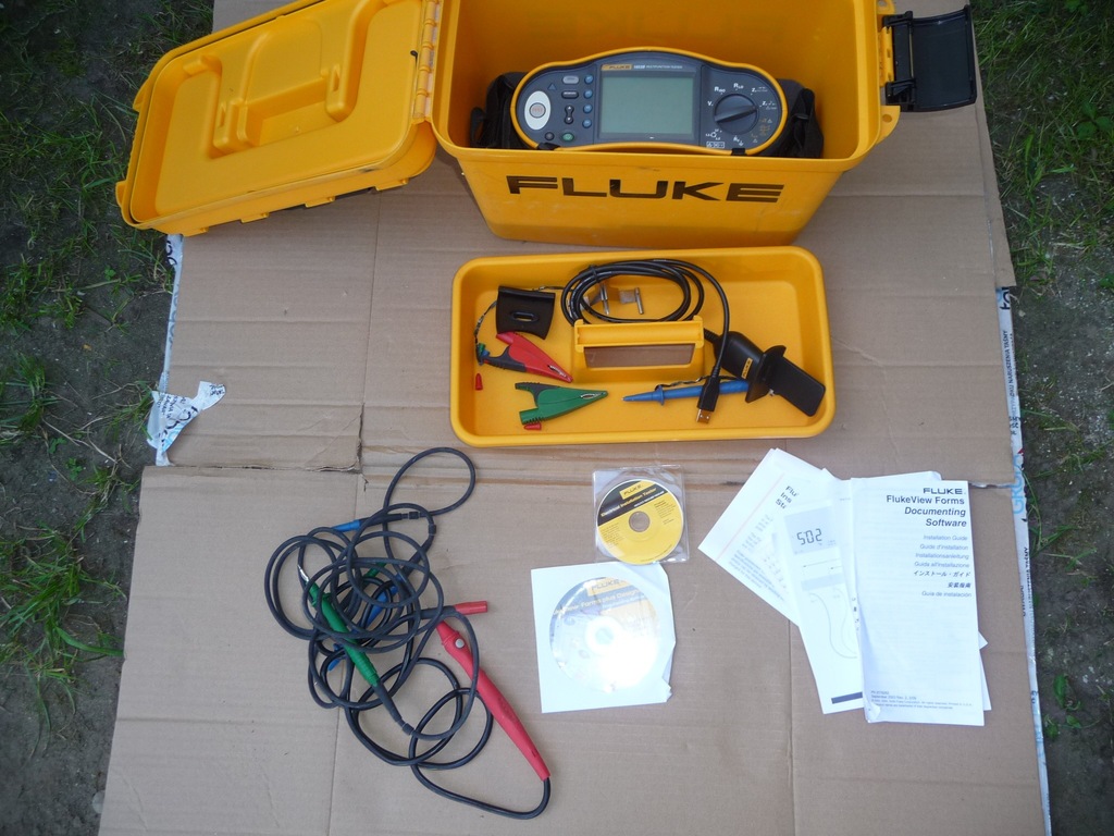 WIELOFUNKCYJNY TESTER INSTALACJI FLUKE 1653B