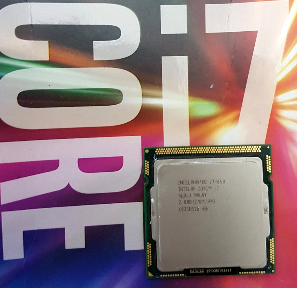 Intel Core i7 860 LGA1156 4x2,8GHz SLBJJ 8 thread