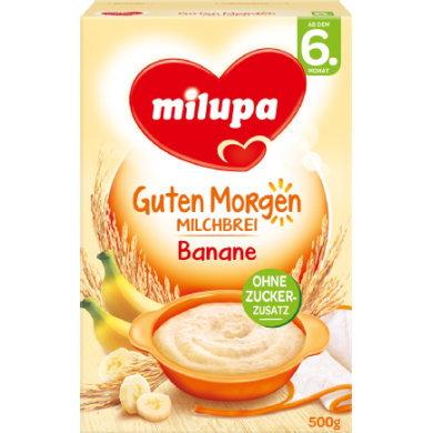MILUPA MLECZNA KASZKA ORYGINALNA BANANOWA 6m