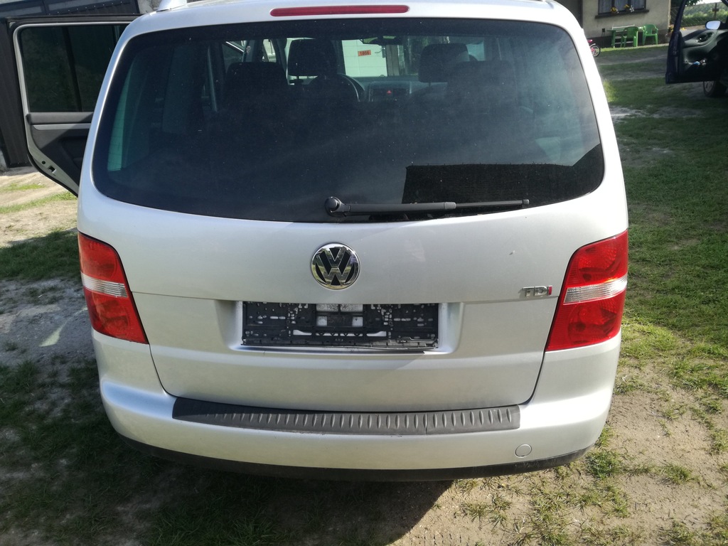 VW TOURAN 1.9TDI BKC 05 KLAPA TYLNA LA7W