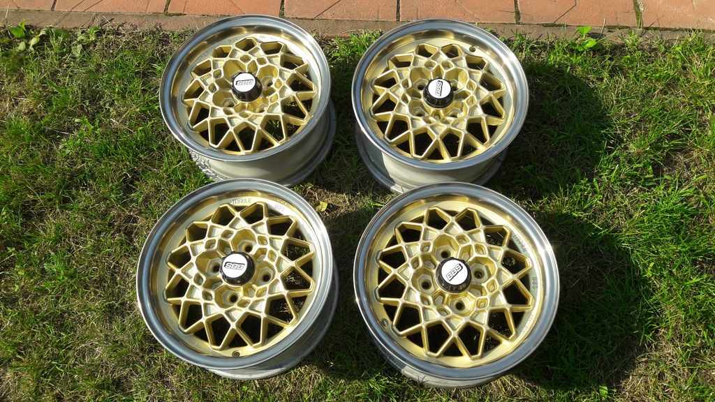 BBS MAHLE 13" 4x100 polerowany rant super