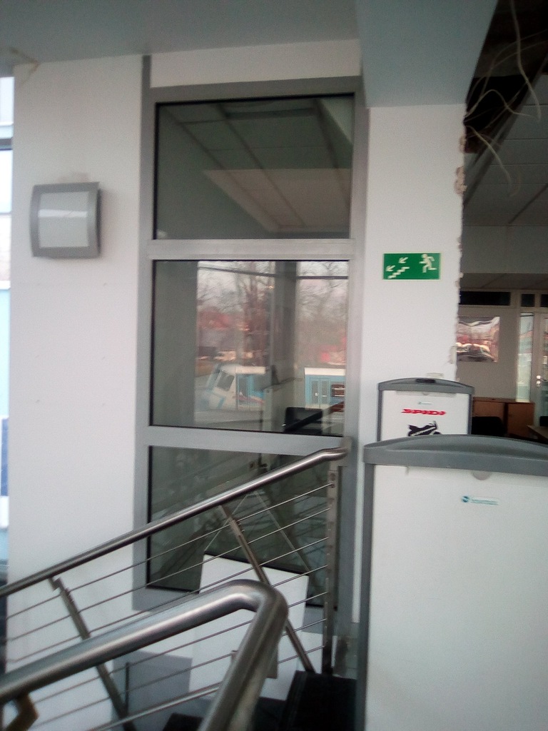Ściana okno Przeciwpożarowe EI30 110 cm x 300 cm
