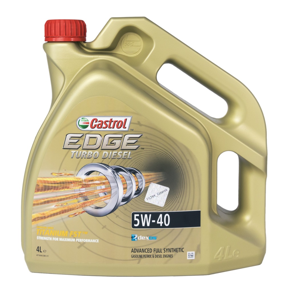 CASTROL EDGE TD 5W40 4L GM dexos2 505.01 - 7405280264 - oficjalne ...