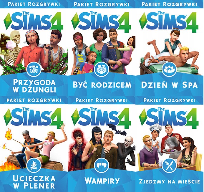 Wszystkie Dodatki Do The Sims 4