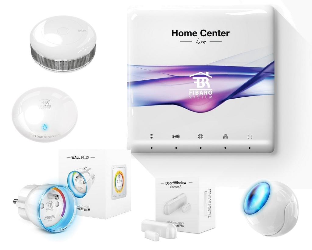 FIBARO STARTER KIT ZESTAW 5CZUJEK INTELIGENTNY DOM