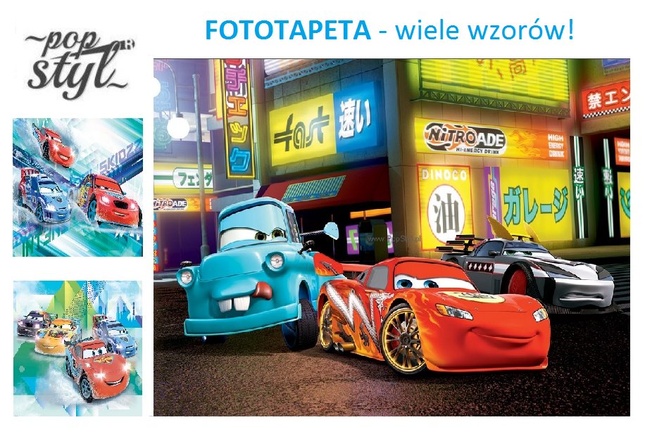 Fototapeta tapety samochody disney auta cars XL