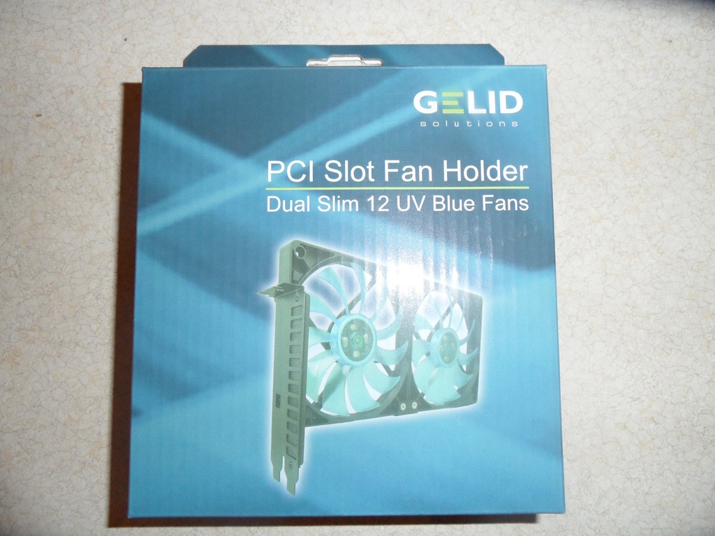 Chłodzenie Gelid SL-PCI-02 PCI Slot Fan Holder 2x