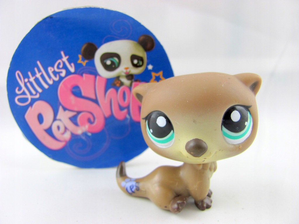LPS Littlest pet shop wydra fretka #1609 UNIKAT