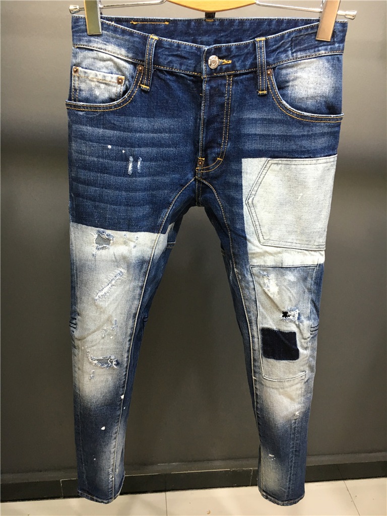 DSQUARED Spodnie jeansowe męski -NA ZAMÓWIENIE-10