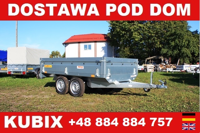PRZYCZEPA NEPTUN 263x145x40, 2 OSIOWA MOCNA GN125