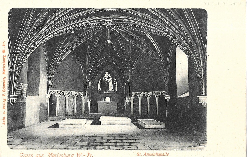 Marienburg - Malbork, kaplica Św. Anny