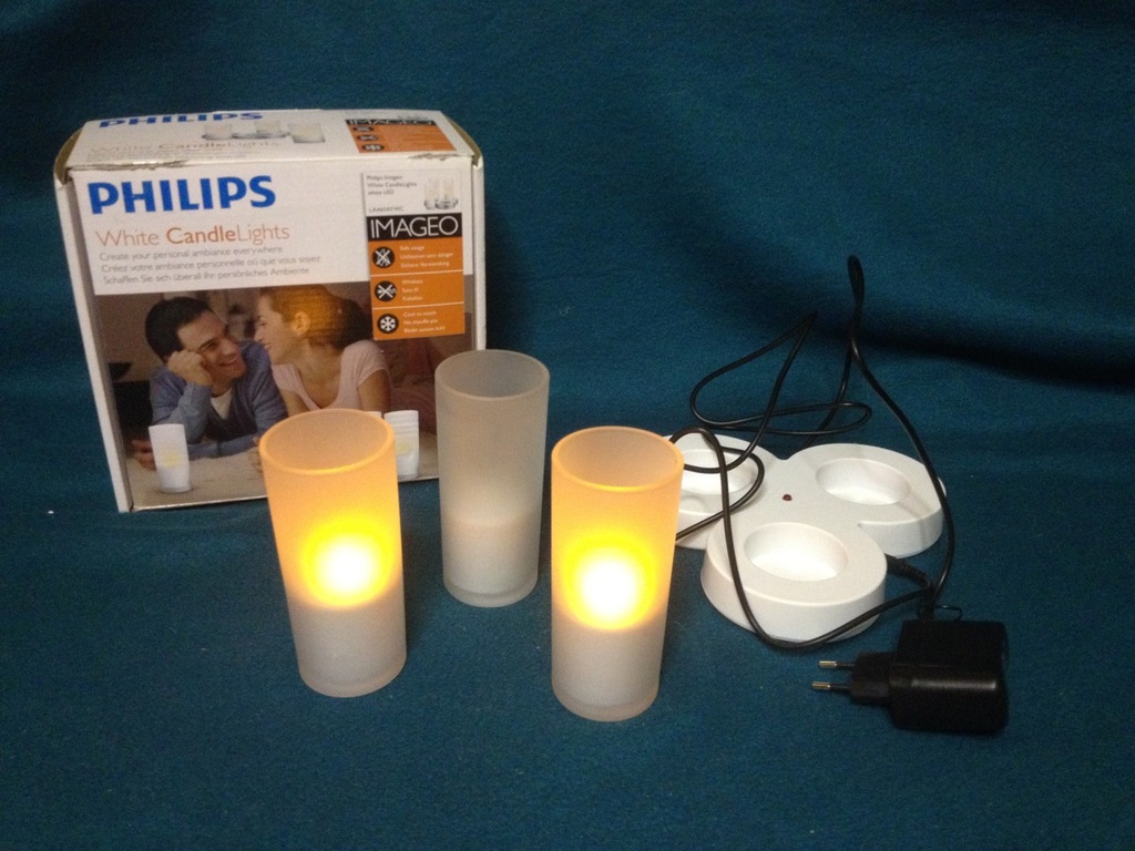 Świeczki LED Philips IMAGEO.