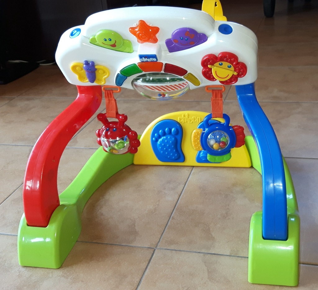 CHICCO Baby Duo Gym zestaw gimnastyczny IDEALNY 7187887470