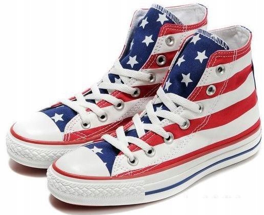 converse z flagą usa