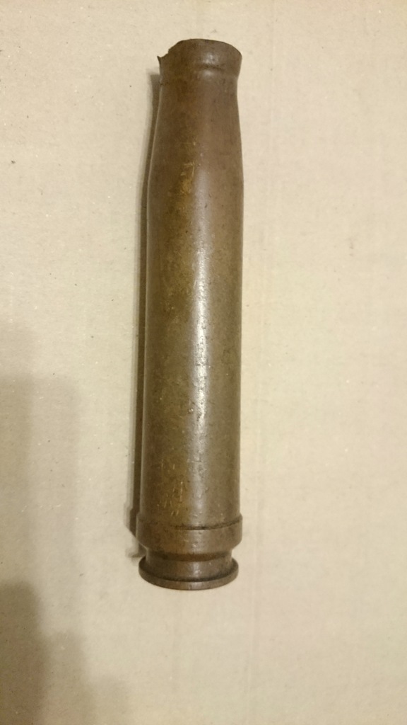 łuska mosiężna flak 20 mm