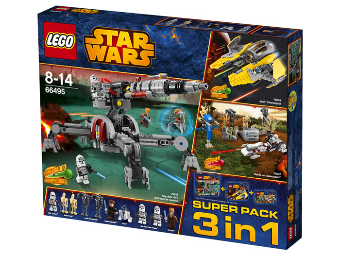 Lego 66495 Star Wars Super Pack 3w1- POZNAŃ