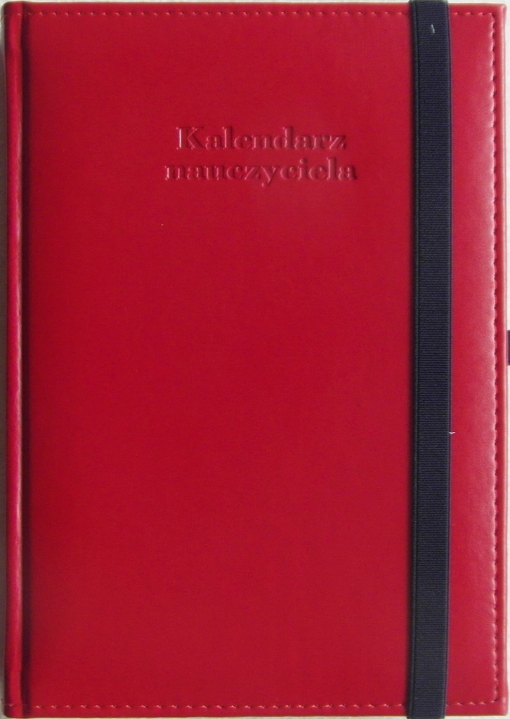 Kalendarz NAUCZYCIELA A5 2017/2018 DZIENNY z GUMKĄ