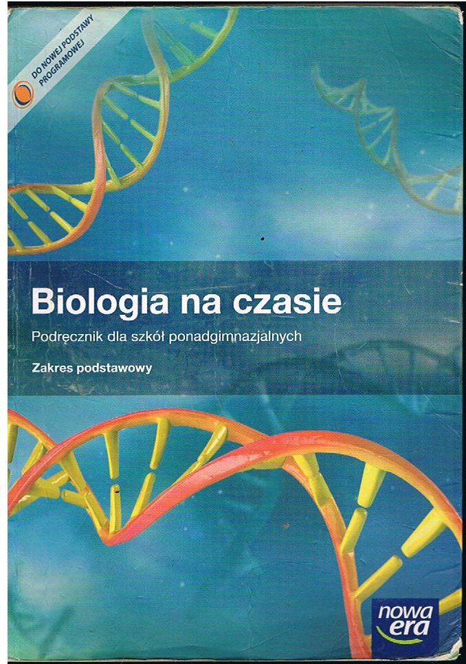 Podręcznik Biologia Klasa 7 Nowa Era BIOLOGIA NA CZASIE PODRĘCZNIK ZP NOWA ERA - 7031266445 - oficjalne