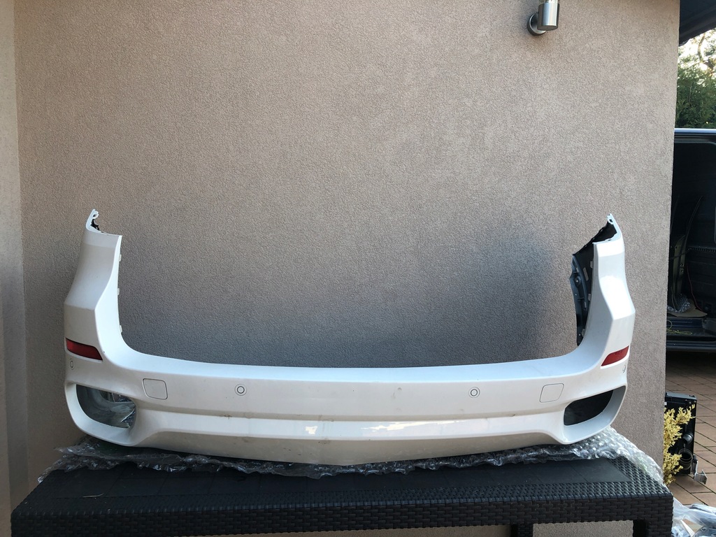 ZDERZAK TYŁ BMW X5 F15 M PAKIET DEMONTAŻ KPL