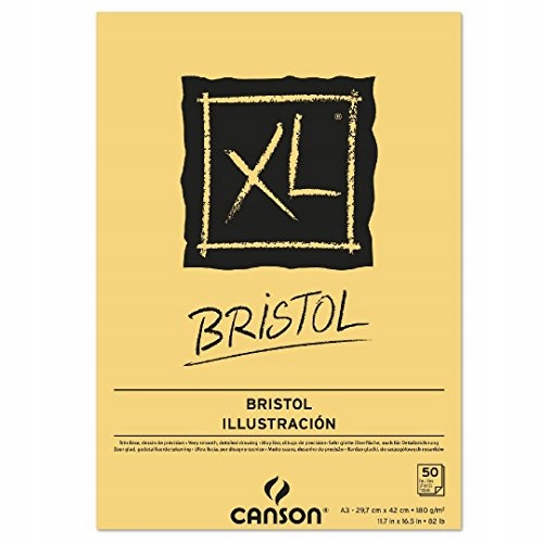 Blok rysunkowy A3 XL 180g 50k Canson Bristol