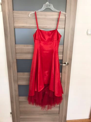 Sukienka czerwona 38 M na wesele