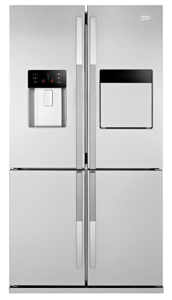 LODÓWKA BEKO GNE134620X 4-drzwiowa 182cm 605l A+