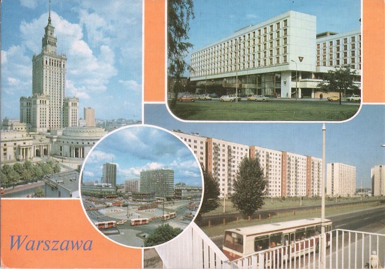 WARSZAWA - HOTEL VICTORIA + OSIEDLE STEGNY - 1985