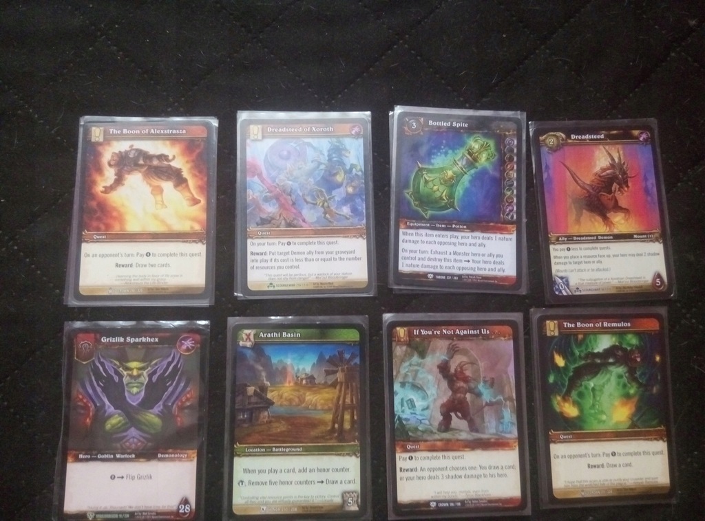 WoW TCG Grizlik Warlock Deck