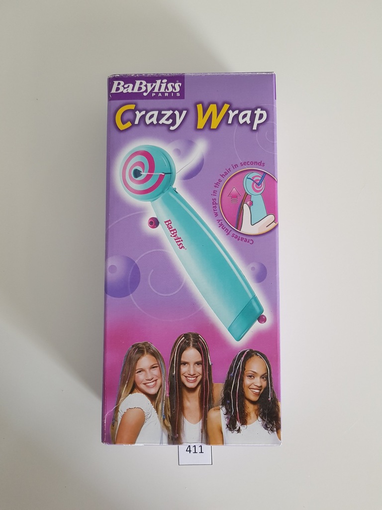 BABYLISS CRAZY WRAP APLIKATOR OZDÓB DO WŁOSÓW