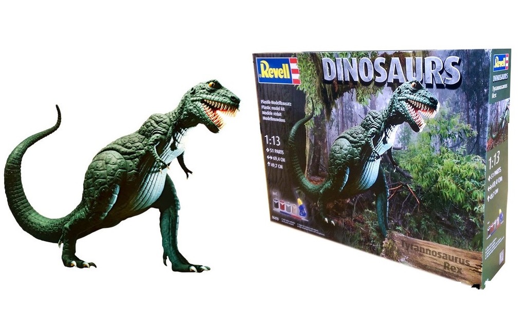 Model do sklejania dinozaur Tyranozaur REVELL 1:13