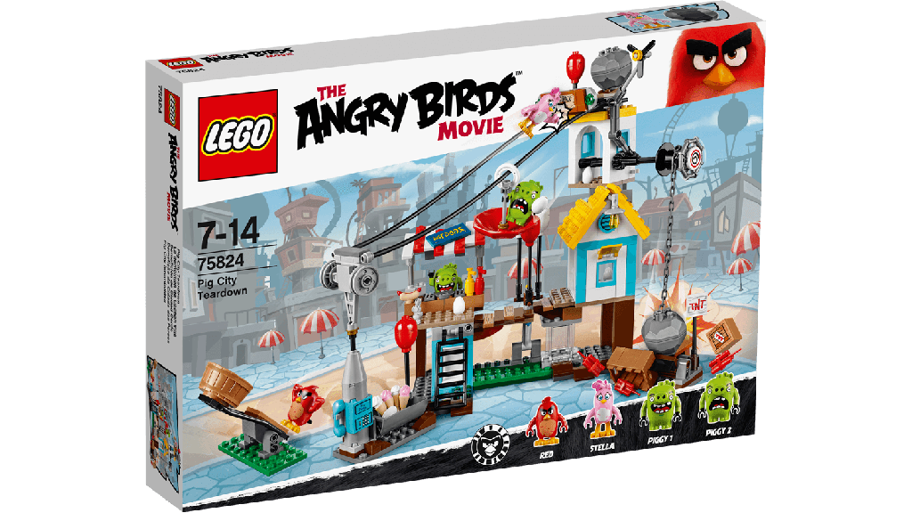 LEGO 75824 ANGRY BIRDS DEMOLKA