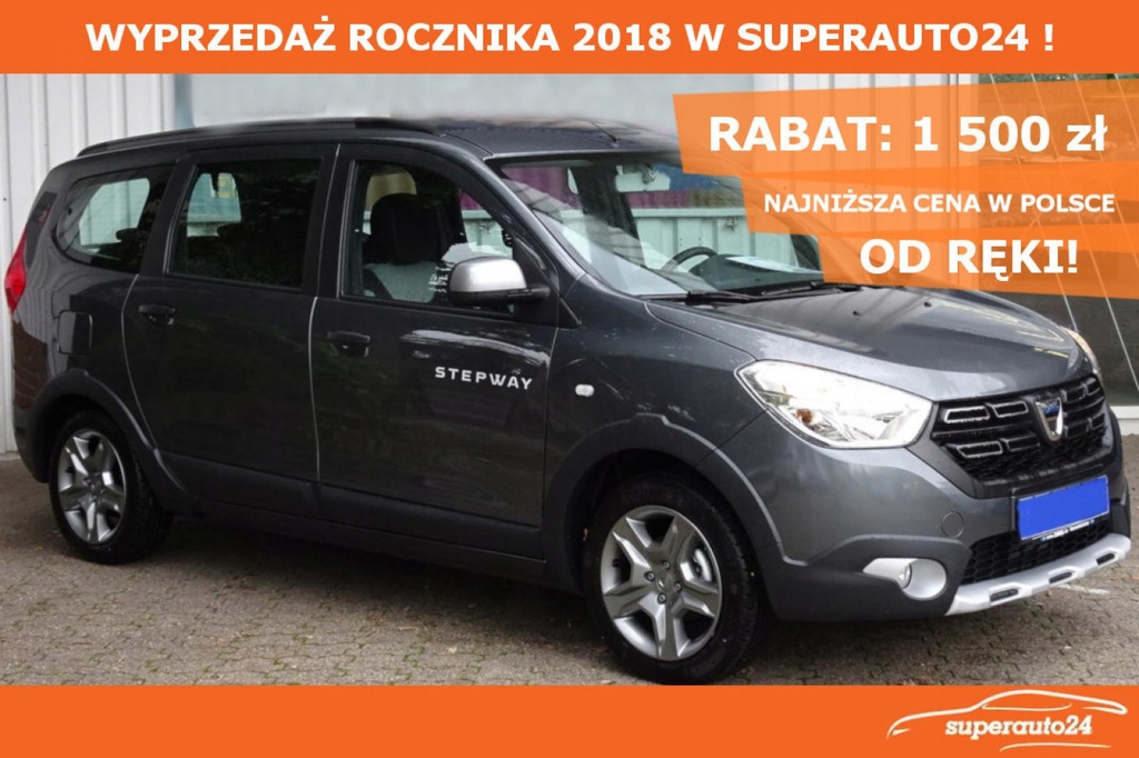 Dacia Lodgy 1.5 dCi 115KM 'Stepway' +7-OS