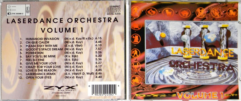 Laser Dance - Orchestra Volume 1 1994 ALBUM CD