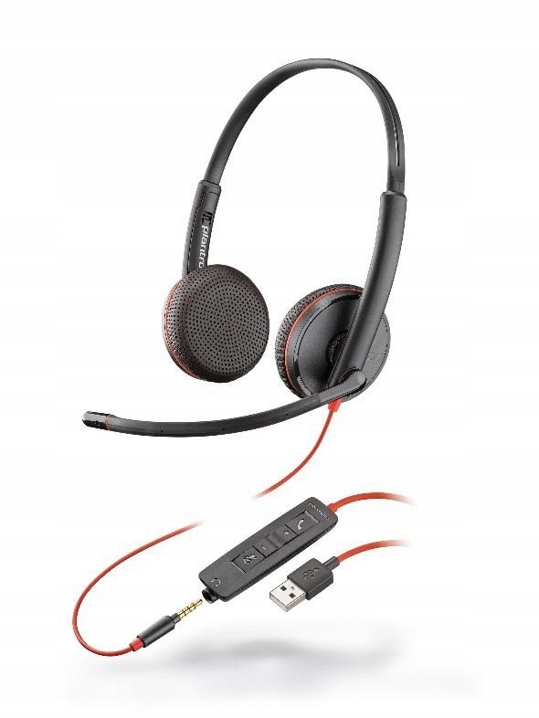 PLANTRONICS Słuchawki Blackwire C3225 USB-A