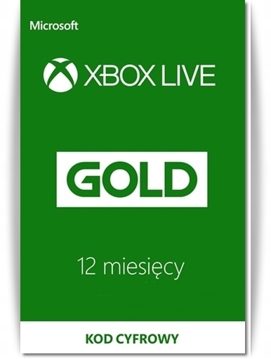 XBOX LIVE GOLD 12 MIESIĘCY ONE PL EU ZDRAPKA KOD !