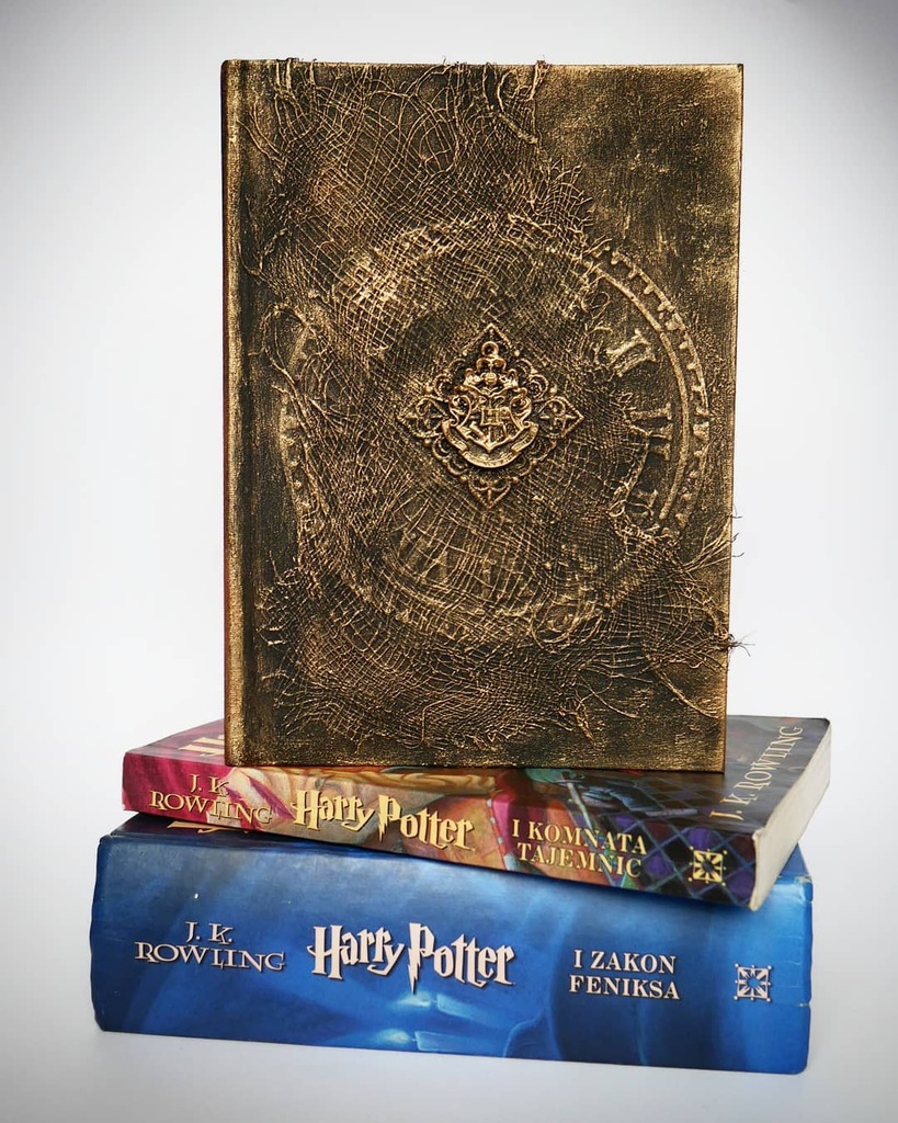 Notatnik szkicownik Harry Potter Hogwart rękodzieł