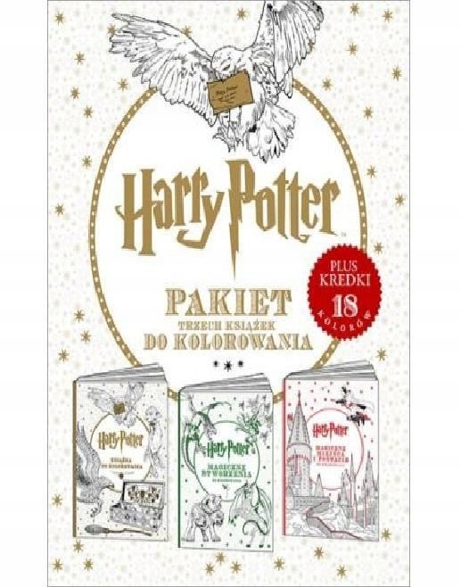 Napisz Imiona I Nazwiska Trzech Autorów Książek Dla Dzieci Harry Potter. Pakiet trzech książek do kolorowania - 7717405401