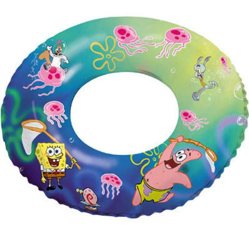 Koło do nauki pływania kółko Spongebob Kanciastopo
