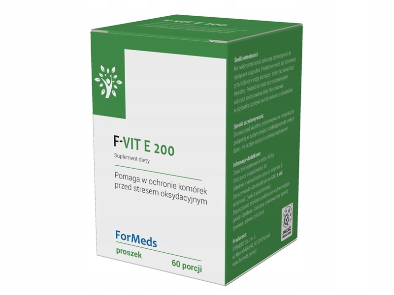 Formeds F Vit E 200 Naturalna Witamina E W Proszku