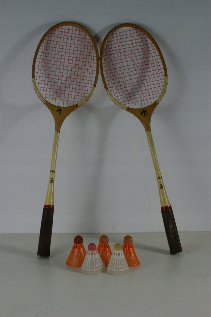 badminton PRL 2 rakietki i 5 lotek