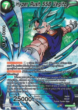 DRAGON BALL SUPER Hyper Rush SSB Vegito - BT3-063