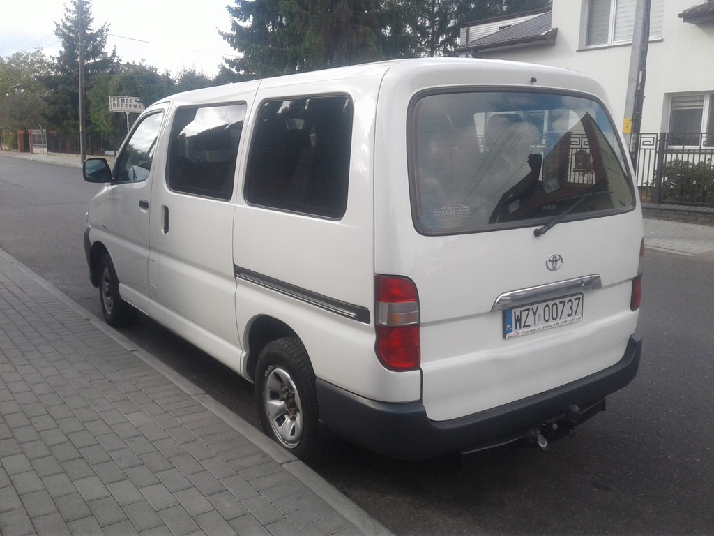 toyota hiace 2,5 d4d 4x4 4wd 9 osobowy - 7601792760 - oficjalne