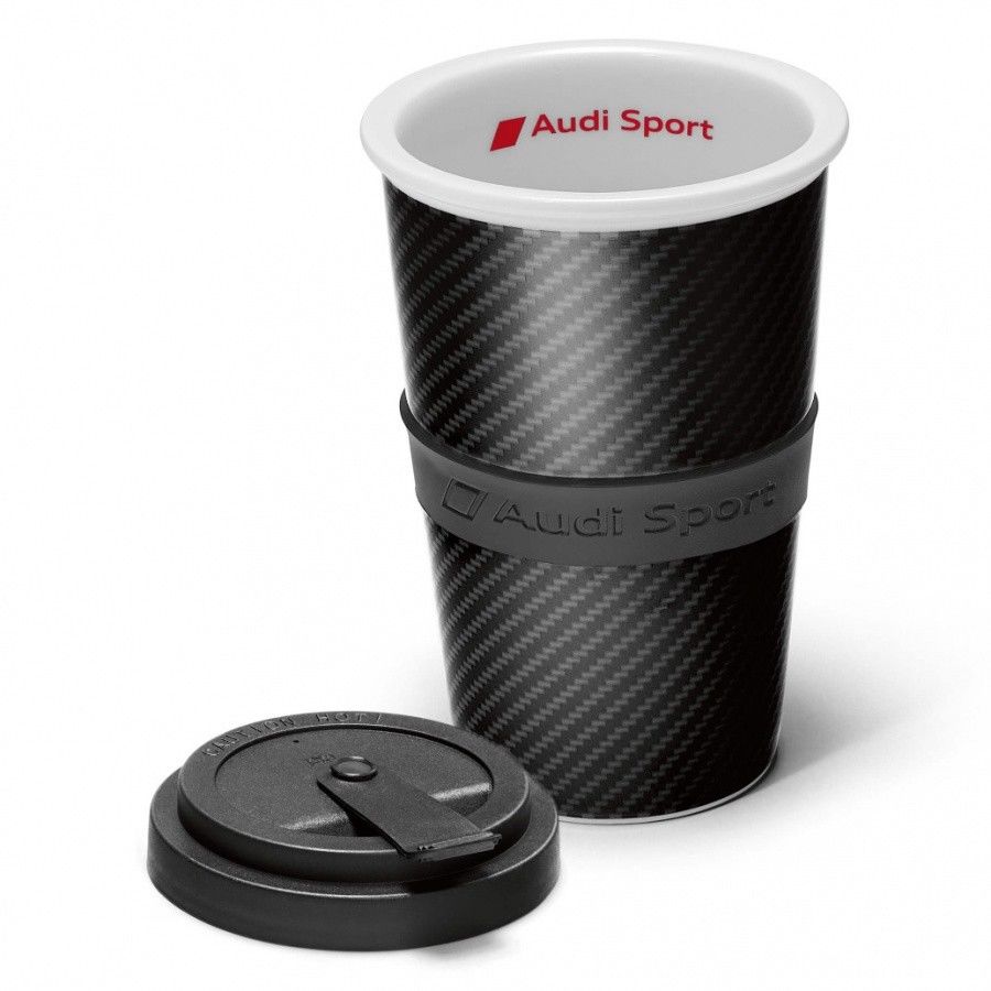 KUBEK AUDI SPORT MUG KARBON ORYGINAŁ ASO PREZENT